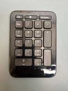 Microsoft Wireless Number Keypad Model 1558 - Replacement Keypad Only OEM - Picture 1 of 2
