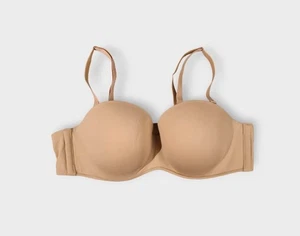 Cacique Smooth Boost trägerloser Mehrwege-BH mit Bügeln und hellbraunem BH gefüttert 38DDD - Bild 1 von 5