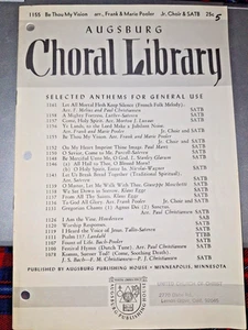 "Be Thou My Vision" Arr. von Frank & Marie Pooler; Text: E. Hull; Trans. M. Byrne - Bild 1 von 3