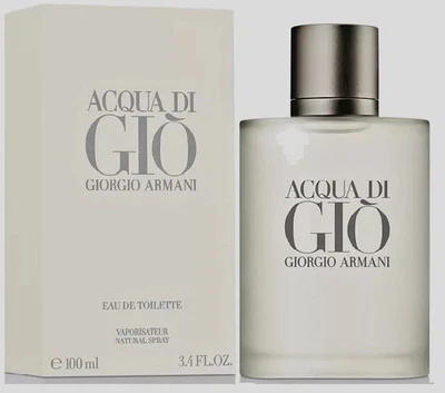 Giorgio Armani Acqua Di Gio Colonia Hombre EDT 3.4 fl. oz / 100 ml nuevo sellado Foto 1 de 3