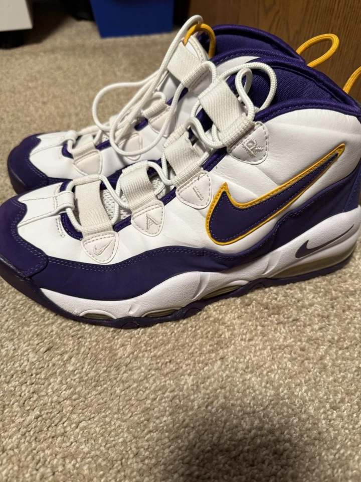 Size 9 - Nike Air Max Uptempo Los Angeles Lakers - Image 1 of 4