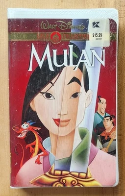Mulan (VHS, 1999) Masterpiece Collection ~ Brand New Factory Sealed Disney Movie Foto 1 de 2