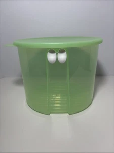 Tupperware FRIDGESMART RUND Behälter Schüssel mit Deckel 20 Tassen grün 3998A-4 / 3997A-3 - Bild 1 von 16