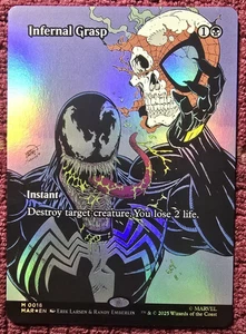Magic The Gathering Infernal Grasp 0018 (sin fronteras) Marvel Eternal Legal COMO NUEVO MAR - Imagen 1 de 6