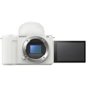 Sony Alpha ZV-E10 II APS-C Interchangeable Lens Mirrorless Content Camera (White - Picture 1 of 12