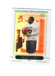 2005 Topps Chrome Refractors #214 Lionel Gates RC    BUFFALO BILLS - Picture 1 of 2