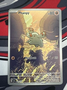 Phanpy 205/191 Illustration Rare Wogende Funken Pokemon Karte - Near Mint! - Bild 1 von 2