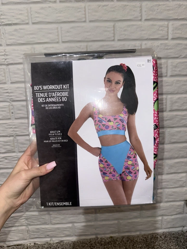 Disfraz de entrenamiento niña años 80 Foto 1 de 2