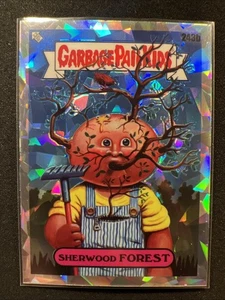 2023 Topps Chrome: Garbage Pail Kids - Atomic Refractor #243b FOREST 🌳🐷💥 - Bild 1 von 2
