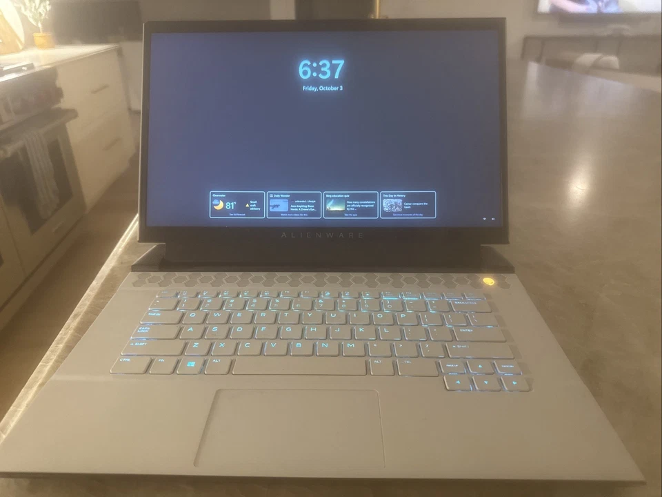 This Is An Alien Ware Laptop Pc Computer - Image 1 of 2