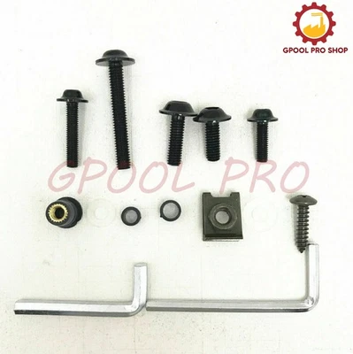 Kit de pernos de carenado de panel de parachoques de carrocería de motocicleta Foto 1 de 4