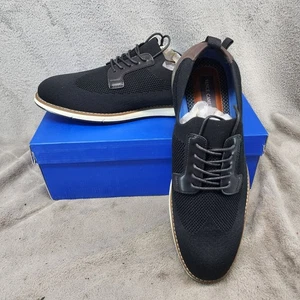 Vince Camuto Zapatos Para Hombres Talla 12 Vy-Elyott Negro Zapatillas con Cordones *NUEVO CON ETIQUETAS* - Imagen 1 de 11