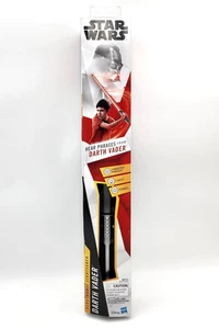 Star Wars Darth Vader Electronic Lightsaber Hasbro Disney Sound Light Saber Toy - Picture 1 of 7