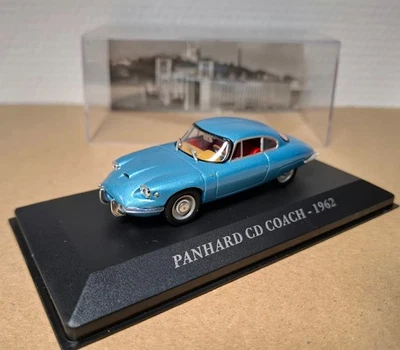 Panhard CD Coach 1962 Vetrina scatola 1/43 IXO - Immagine 1 di 3