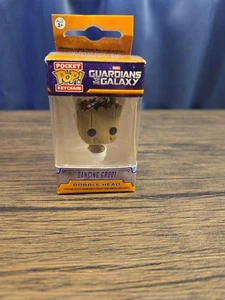 Guardiani della Galassia Dancing Groot Pop! Portachiavi in vinile Funko - Foto 1 di 5