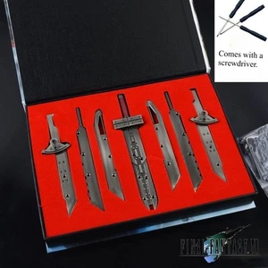 Final Fantasy Cloud Strife Buildable Sword Set Waffenmodell 16cm schwarz Geschenk Spielzeug - Bild 1 von 13
