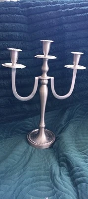 Silver Plated Candelabra, from Mid. 20th Century 1940-1960 - Image 1 of 2