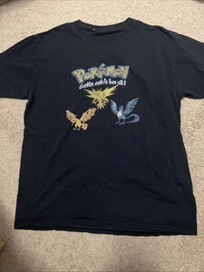 Vintage Rare Pokemon's Legendary Pokemon T-Shirt from the Late 90s / Adult Large - Bild 1 von 1