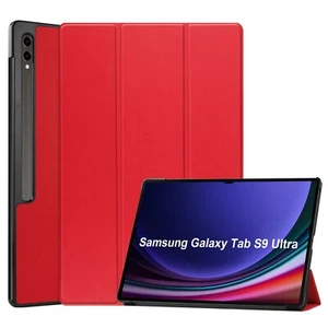 Hülle für Samsung Tab S9 S8 Ultra 14.6" Tablet Cover Tri-Fold Caster Hartschale - Bild 1 von 16