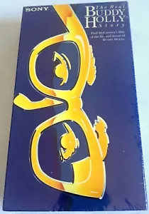THE REAL BUDDY HOLLY STORY - VHS BAND FABRIKVERSIEGELT - Bild 1 von 2