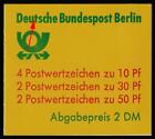 BERLIN - Zeszyty znaczkowe , Michel: 11 c b - rzadkie