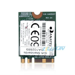 Broadcom Bcm94352z Ngff 802.11ac 867mbps Bluetooth 4.0 Wifi Card For Hackintosh - Foto 1 di 5