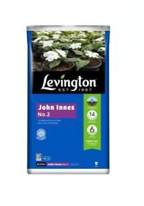 10L Levington John Innes No2 Seedling Potting Compost Loam Peat Grit Fertiliser