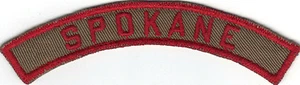 BOY SCOUT SPOKE TRS TKRS KRS HELLBRAUN & ROT KHAKI & ROT GEMEINSCHAFTSSTREIFEN - Bild 1 von 2