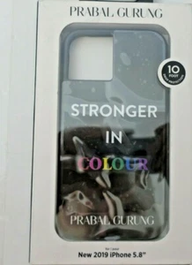 iPhone Prabal Gurung 5.8" New Case 10 Foot Drop Protection "Stronger in Color" - Picture 1 of 2