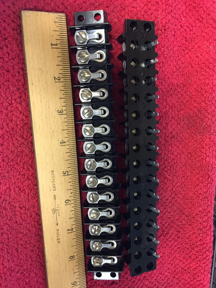 14-142y CINCH JONES     TERMINAL BLOCK 2 PCS - Image 1 of 1