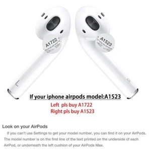 Original Apple AirPods 1st Gen Earphones EarPods Right Left A1523 A1722 - Photo 1/5