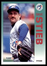 1992 Fleer Dave Stieb Baseball Cards #341