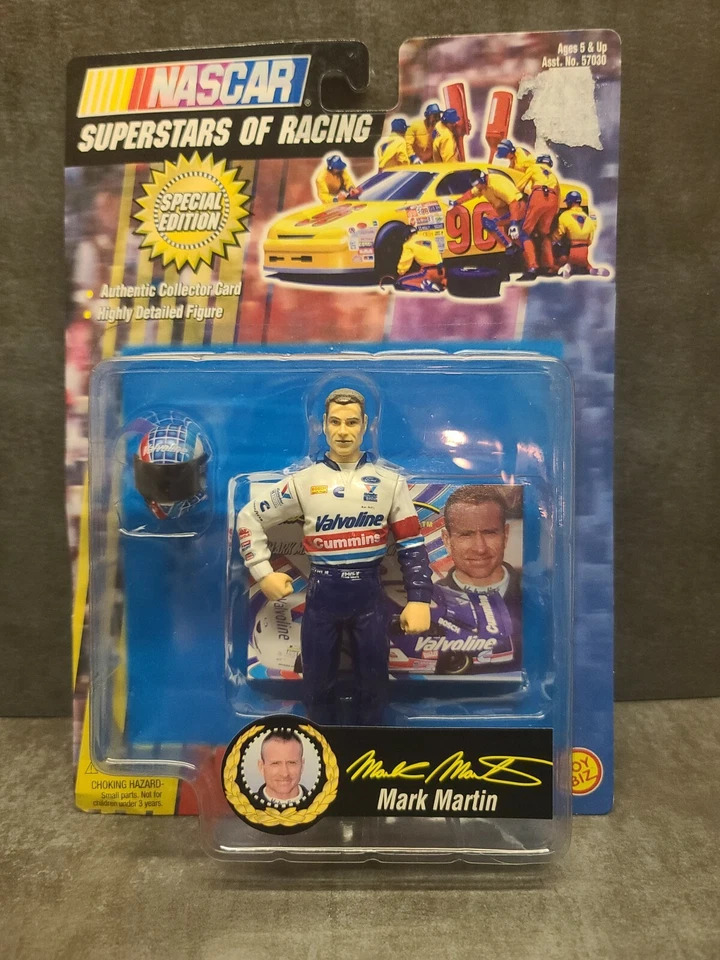 1998 Mark Martin ToyBiz NASCAR Superstars of Racing 5 Inch Figure Special Ed.