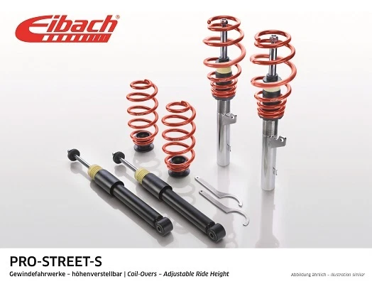 Eibach Pro Street S Coilover para Audi TT Mk1 8N Quattro Coupe 3.2 VR 6 07/03> Foto 1 de 1