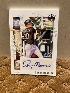 2020 Panini Diamond Kings Material Signatures DANNY MENDICK Auto FOTL Purple /15 - Picture 1 of 2