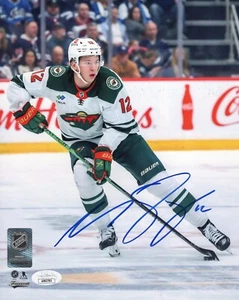 Matt Boldy autographed signed 8x10 photo NHL Minnesota Wild JSA COA - Picture 1 of 1
