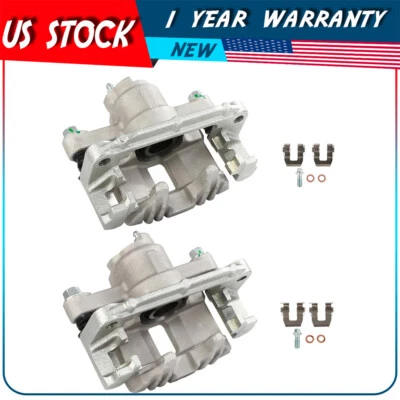 Par de pinzas de freno traseras con soporte para PONTIAC GRAND OLDSMOBILE ALERO Foto 1 de 4