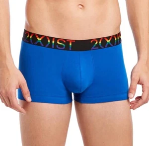 NEW 2(x)ist Pride Sport Mesh No Show Trunk 3pack XL 40-42 Blue White Pink NIB$42 - Picture 1 of 7