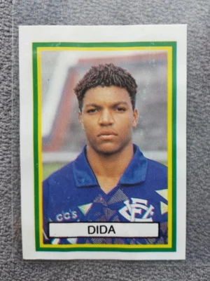 1993 Dida Rookie Goalkeeper sticker Campeonato brasileiro Milan Soccer legends - Image 1 of 4