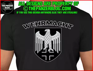 W Eagle T-Shirt WWII German Gift - Picture 1 of 49