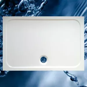 Duschwanne flach, Ablauf mittig lange Seite, Größe: 80x75 cm bis 180x90 cm - Bild 1 von 74