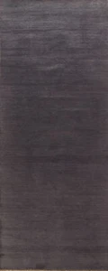 Stylish Gabbeh Solid Wool Contemporary Rug Runner - Enhance Your Home Decor 3x10 - Picture 1 of 17
