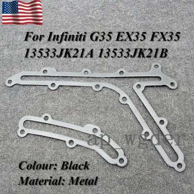 Juego de 2 juntas de galería de aceite para Infiniti G35 FX35 EX35 13533JK21A 13533JK21B Foto 1 de 4