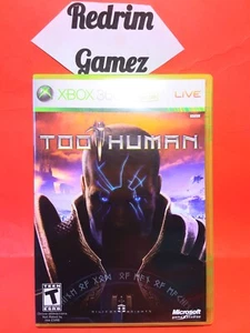 Too Human COMPLETE XBOX 360 Video Games Sci-Fi - Picture 1 of 3