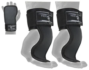 Deba PAAR Gym Power Pads Zughilfe Polsterung Bandage Fitness DE - Bild 1 von 3