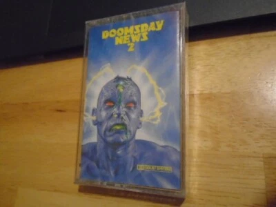 SEALED RARE OOP Doomsday News 2 CASSETTE TAPE metal CORONER Watchtower Deathrow - Image 1 of 2