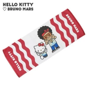 Bruno Mars x Hello Kitty Face Towel Sanrio Tokyo Limited Japan - Picture 1 of 3