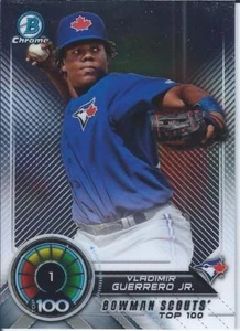 Vladimir Guerrero JR. 2018 Bowman Chrome Scouts Top 100 - Picture 1 of 1
