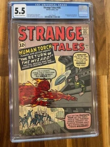 Strange Tales #105, CGC 5.5, 1963 Fantastici Quattro Marvel fumetto d'epoca - Foto 1 di 2