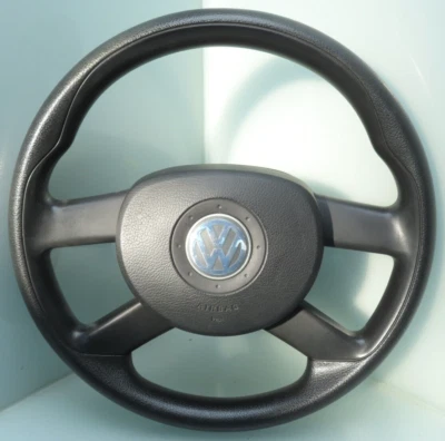 VW POLO 9N3 / LENKRAD Gummi - 6Q0419091R + AIRBAG - 1T0880201A (AZ8) - Bild 1 von 4